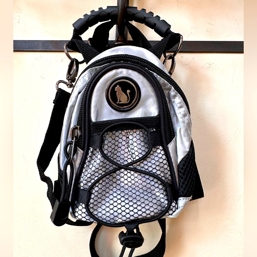 CLUB Key Largo, FL Mini Golf Backpack for Golf Tees & Balls, Silver & Black
RARE